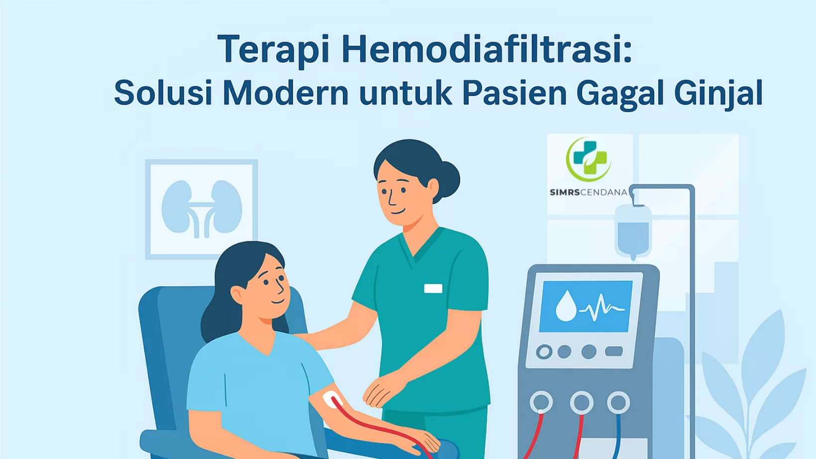 🩺 Terapi Hemodiafiltrasi: Solusi Modern untuk Pasien Gagal Ginjal Kronik