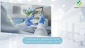 alt="Ilustrasi AI-enabled telepharmacy digital farmasi cerdas"