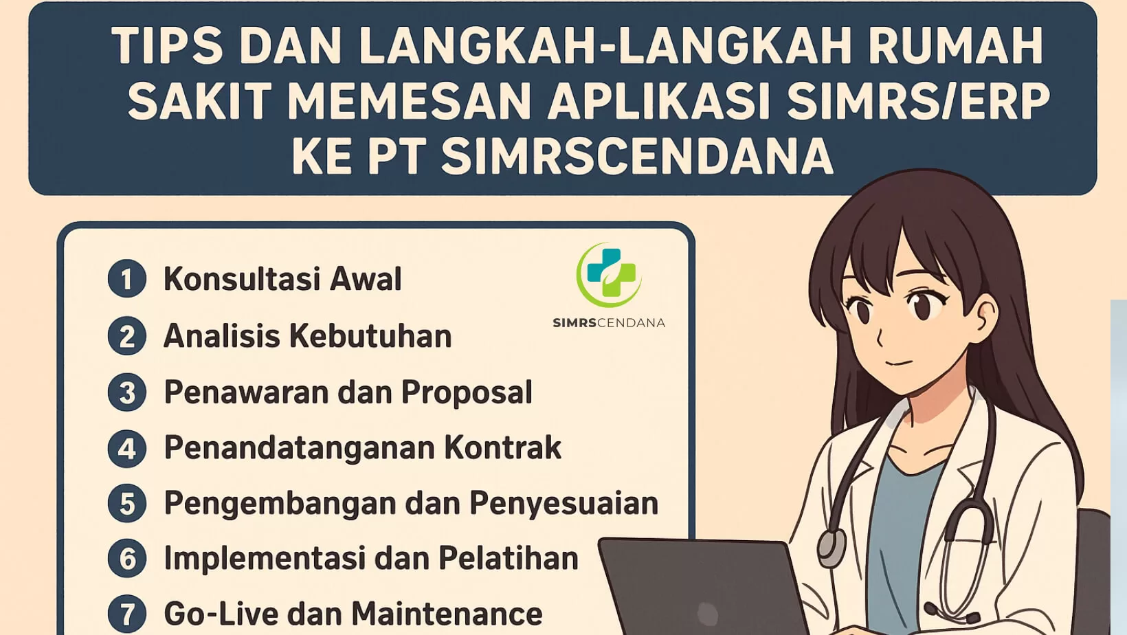 Tips dan Langkah-Langkah Rumah Sakit Memesan Aplikasi SIMRS/ERP ke PT SimrsCendana
