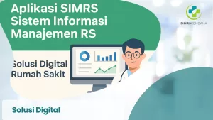 Dashboard Modern Aplikasi SIMRS Sistem Informasi Manajemen RS