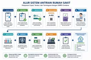alur sistem antrian rumah sakit
